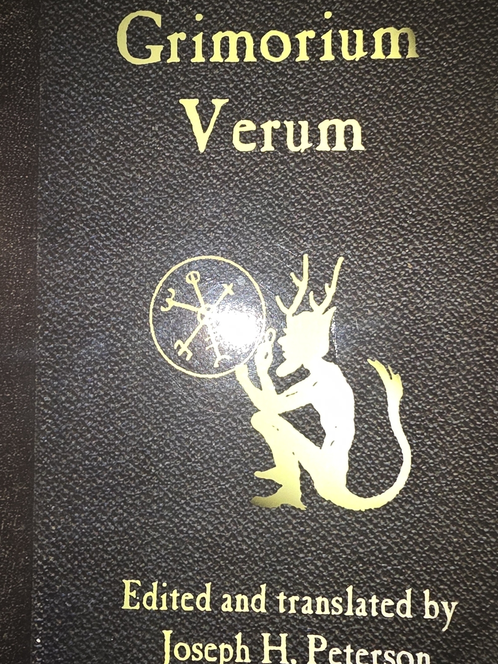 Grimorium Verum Joseph H. Peterson Occult Grimoire Demonology Magic Book